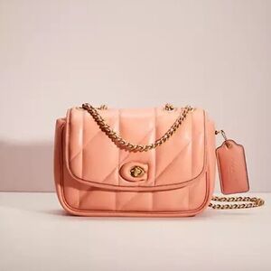 COACH PILLOW MADISON QUILTED NAPPA LEATHER